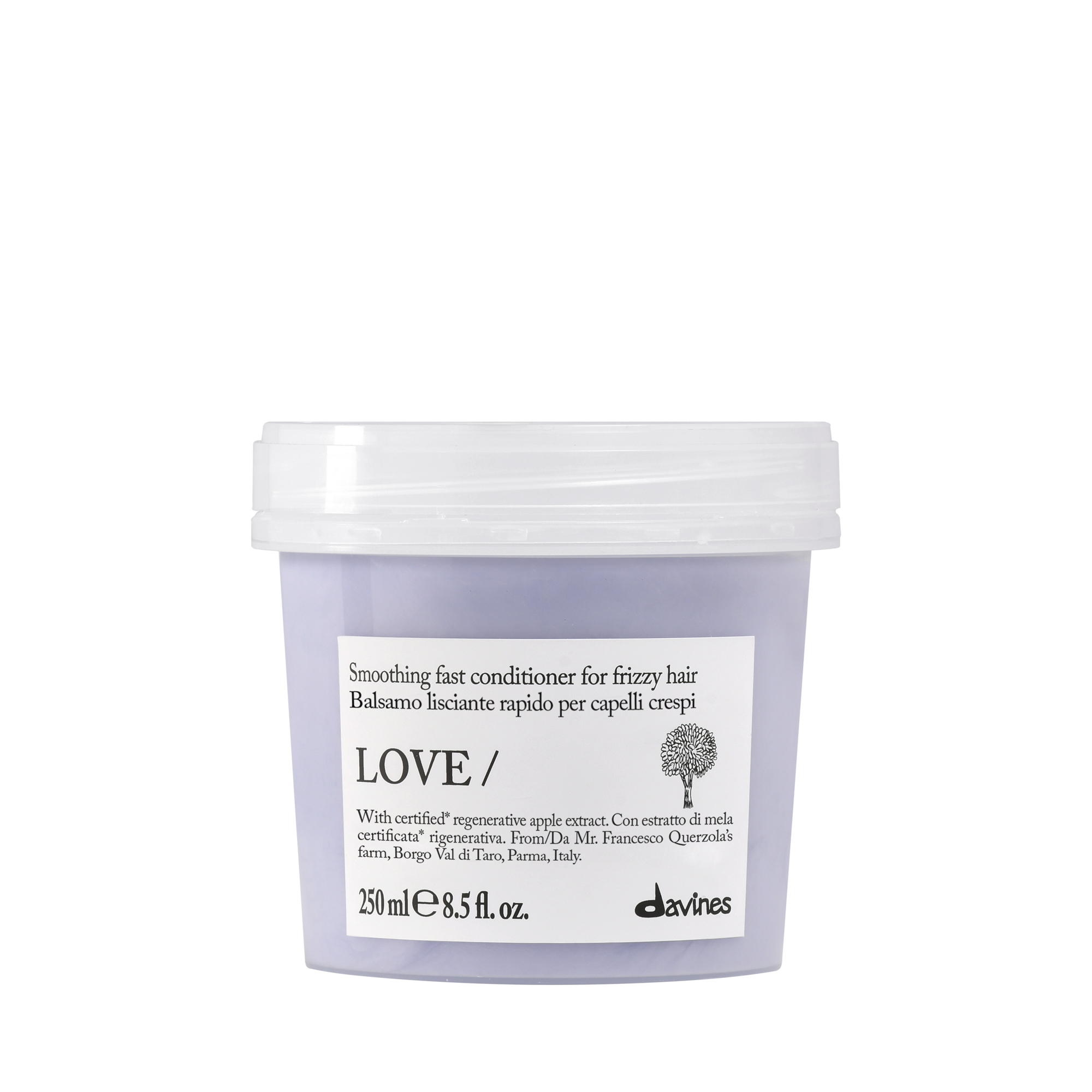 Davines-70010-LOVE-SMOOTH-COND-250ML-8004608290360-1 LOVE SMOOTHING Conditioner - Image 1