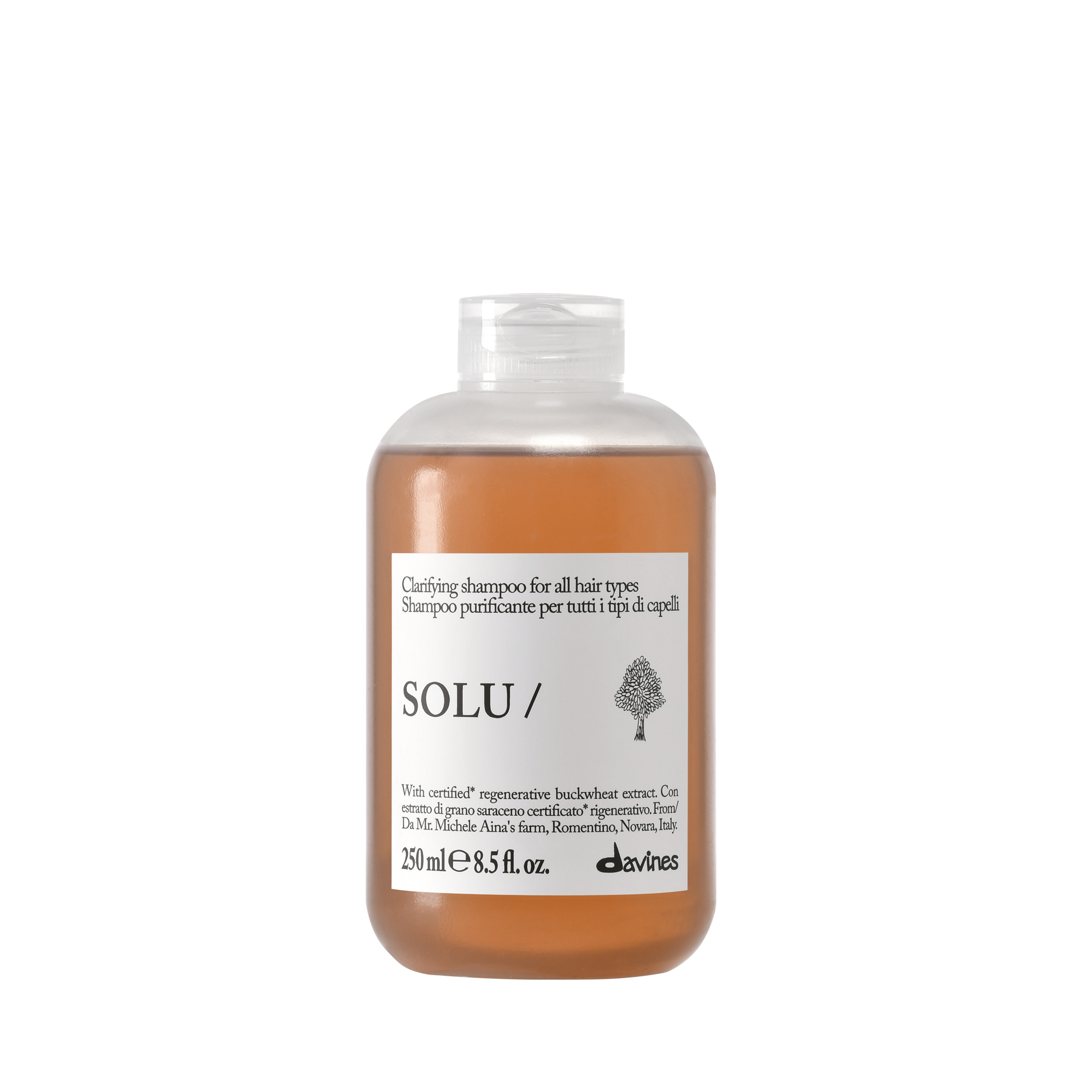Davines-70014-SOLU-SH-250ML-8004608290407-1 (1) SOLU Shampoo - Image 1