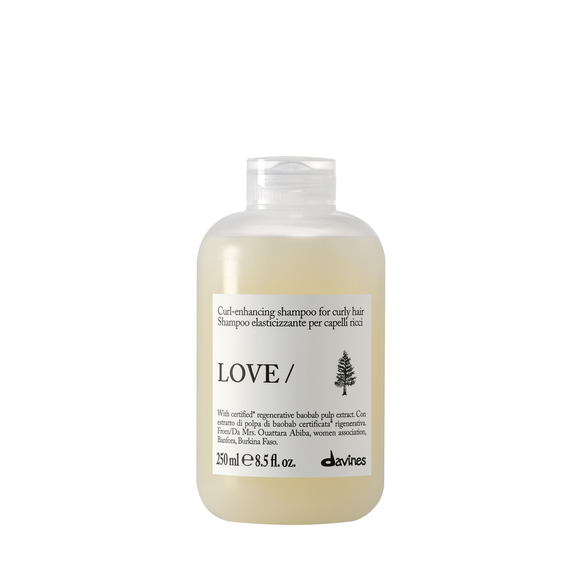 Davines-70110-LOVE-CURL-SH-250ML-8004608296379-1 LOVE CURL Shampoo - Image 1